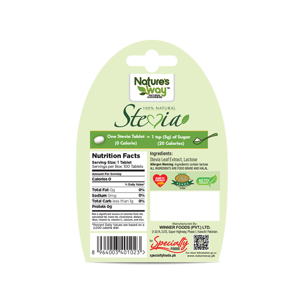 Stevia 100 Tablet Dispenser